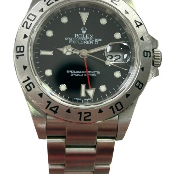 ❌SOLD❌ PRICE FIRM ✅ Rolex Explorer II Ref 16570 Full Set 2003 - Picture 4 of 16